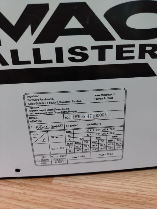 Aparat de sudura Nou