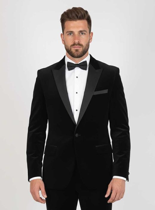 Hugo Boss Henry - Оригинално мъжко официално кадифено сако 50