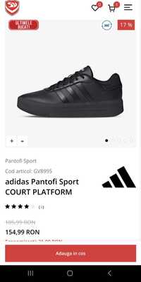 adidas Pantofi Sport COURT PLATFORM