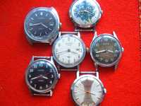 Стари механични ръчни часовници Восток Wostok