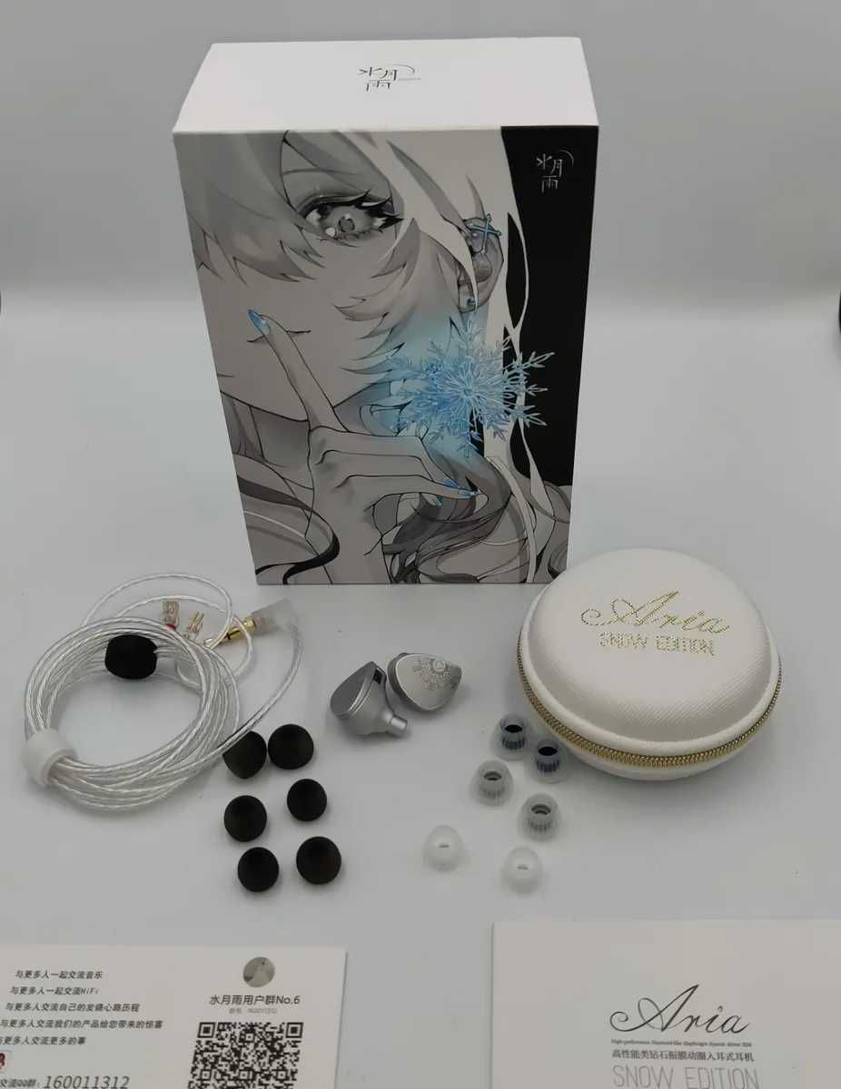 Игровые Наушники IEMs Moondrop Aria SE Aria SNOW Edition