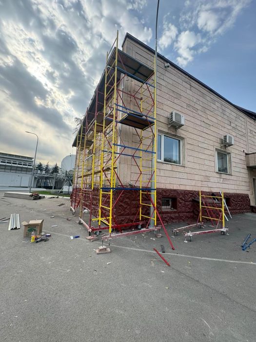 Aрeндa вышкa тура лeca, лесы колёсах, леса прокат. Вышка тура