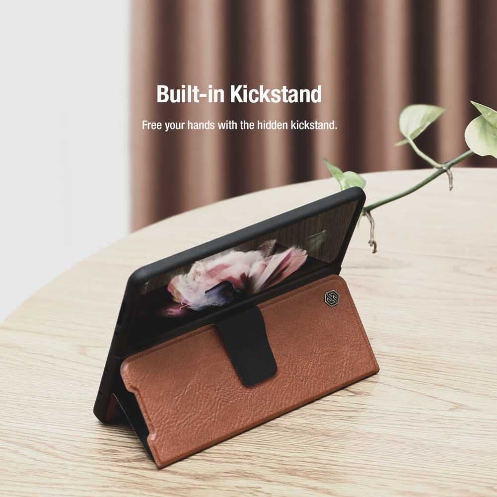 Husa premium lux flip cu suport S-Pen SAMSUNG Galaxy Z Fold6 Fold 5 4