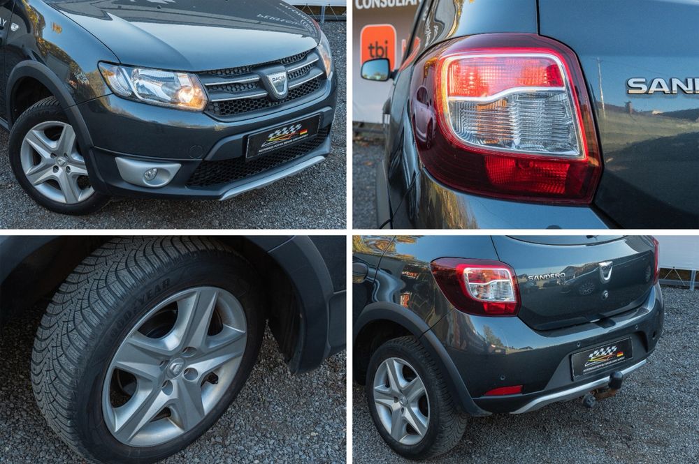 Dacia Sandero Stepway -2016 - navi - aer - Credit auto / rate - scaune
