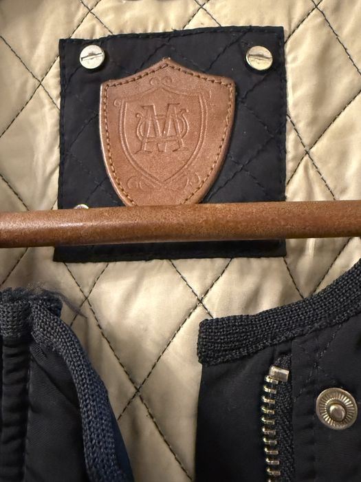 Тъмносиньо тънко яке Massimo Dutti