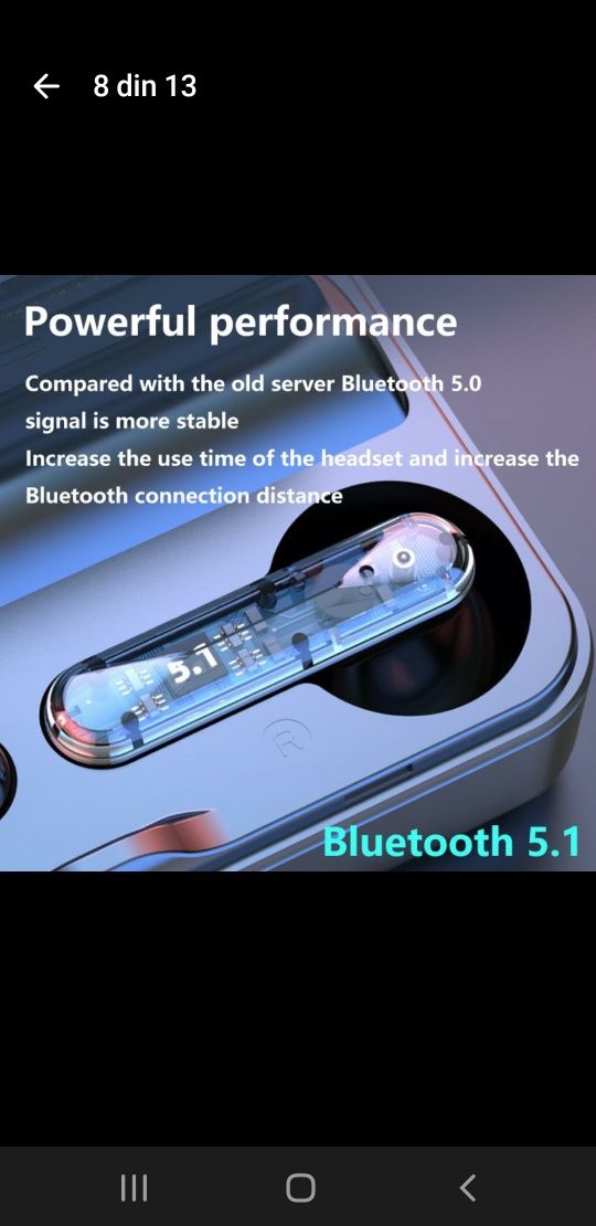 Casti Bluetooth TWS