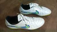 NIKE TIEMPO Real Leather Football Boots EUR 45 /UK 10 бутонки 119-14-S