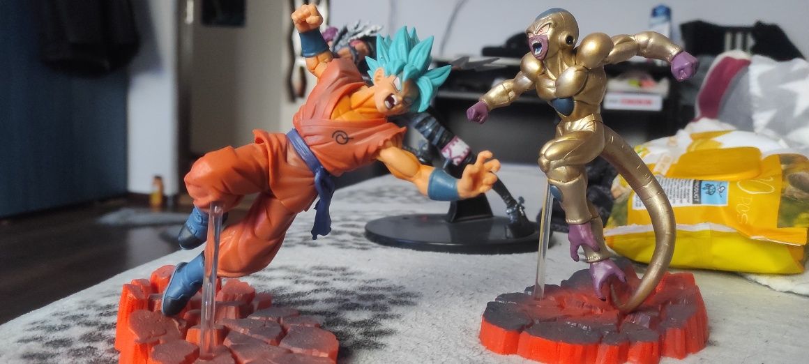 Set figurine dragon ball super Goku si Frieza