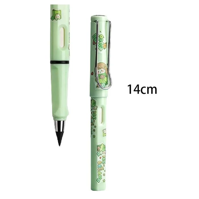 Set 3 creioane eterne cu stickere, 6 vârfuri incluse, nu se tocesc