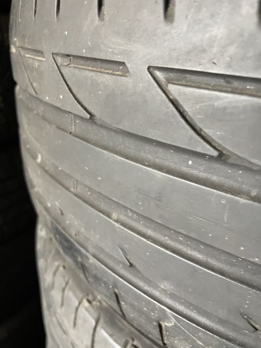 225/45/19 Bridgestone 4 броя 4.5- 6мм рънфлат