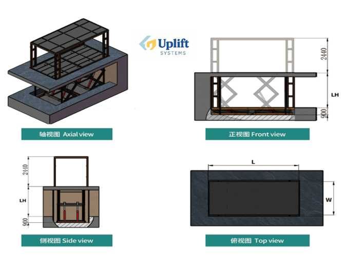 Подъёмник, лифт. Подъемная платформа для парковки