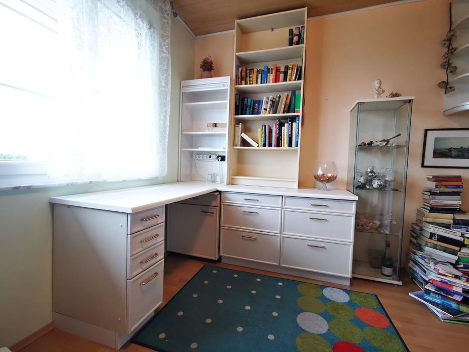 Set birou dulap suspendat biblioteca