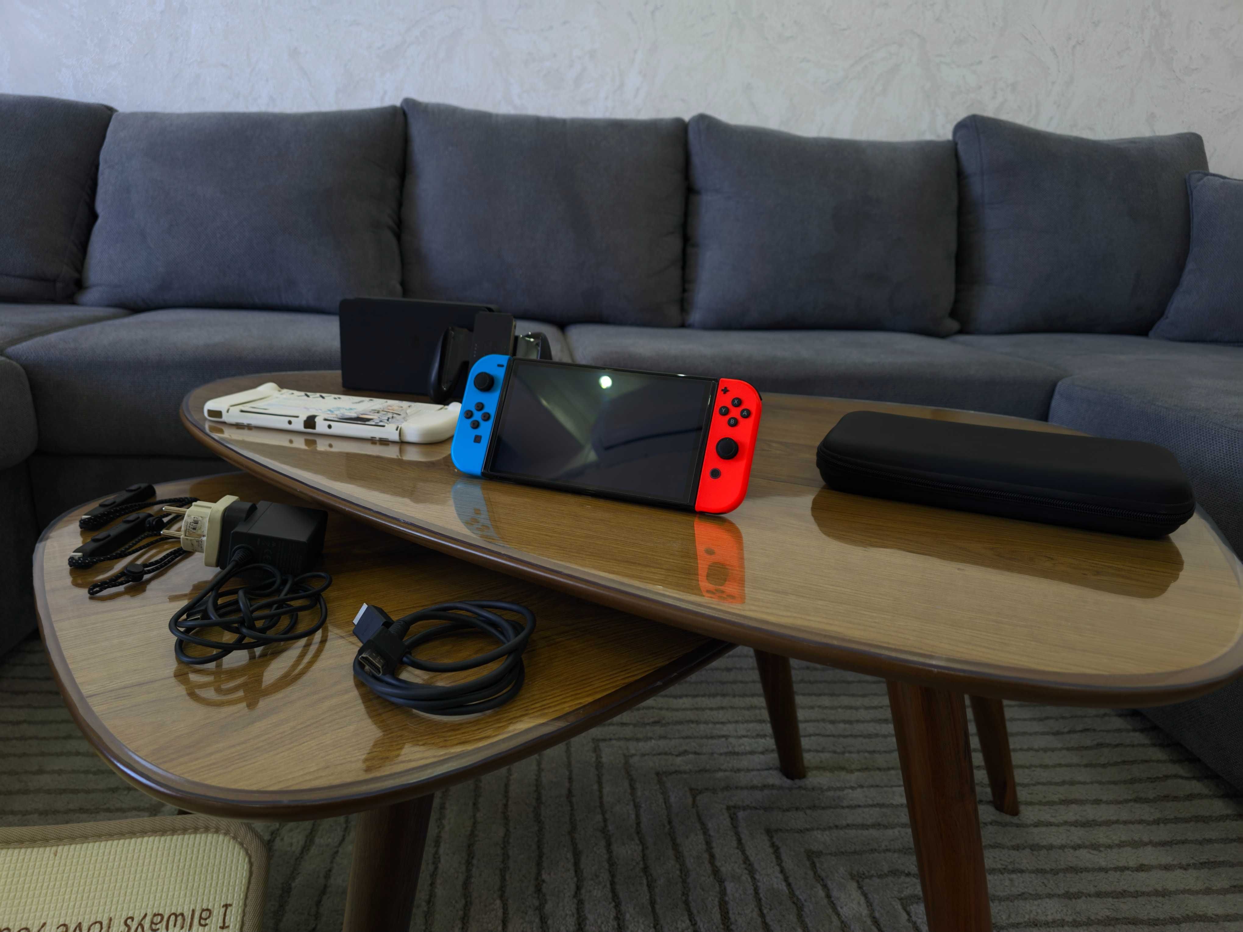Нинтендо свитч олед 64гб весь комплект , Nintendo switch oled 64 gb