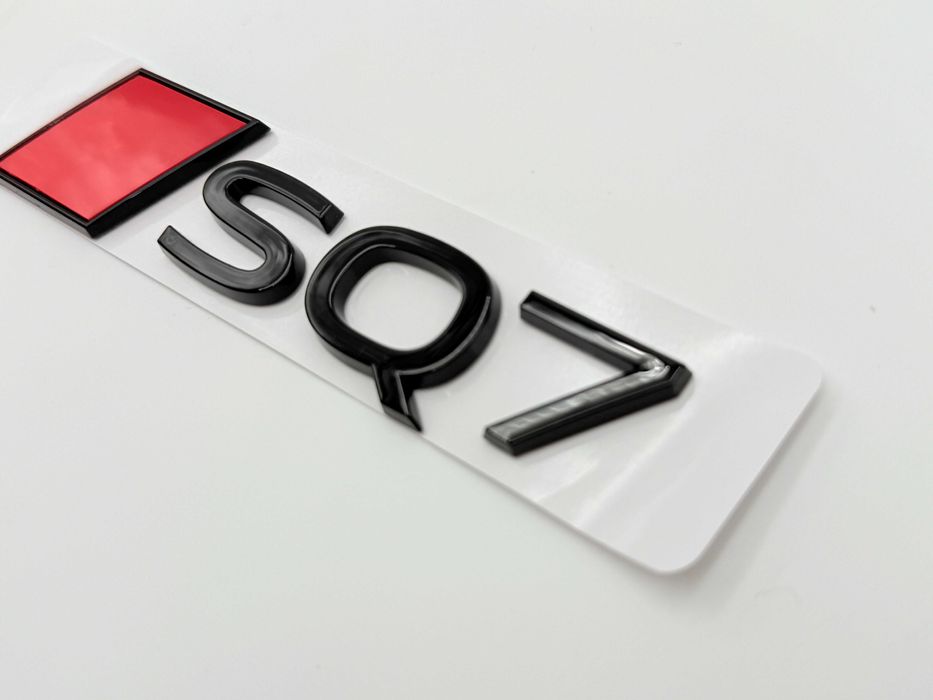 Emblema AUDI SQ7 spate negru NOU