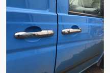 Manere usi inox Mercedes VITO W639 2004-2013 husa capota,oglinzi cromate
