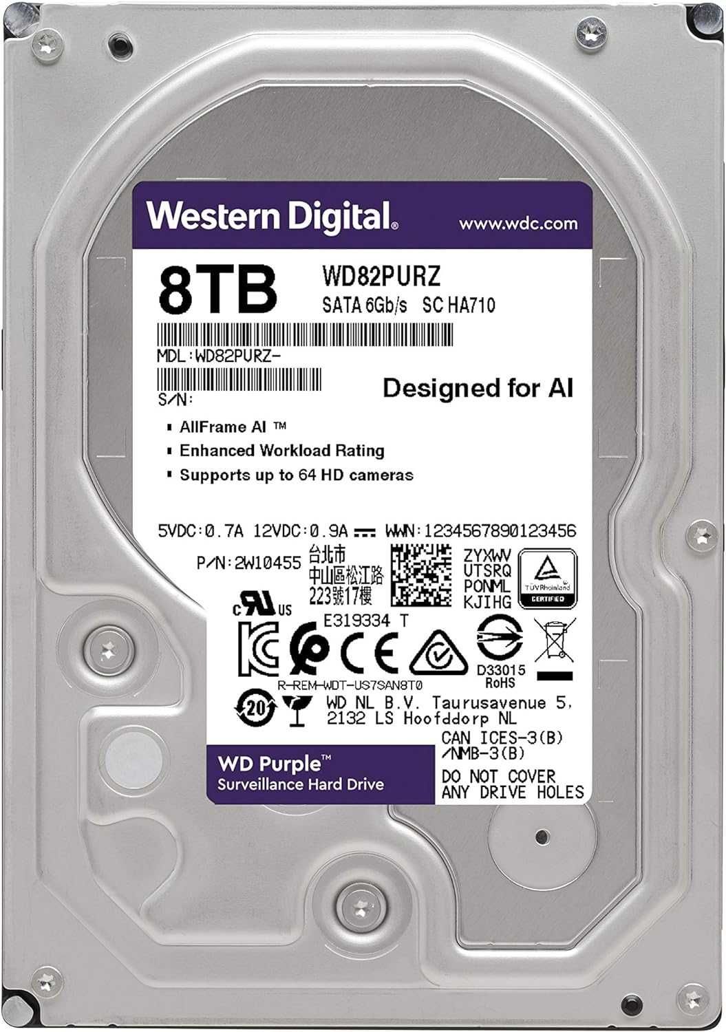 Жесткие диски HDD, 6TB, 8TB, 10TB, 12TB, 14TB