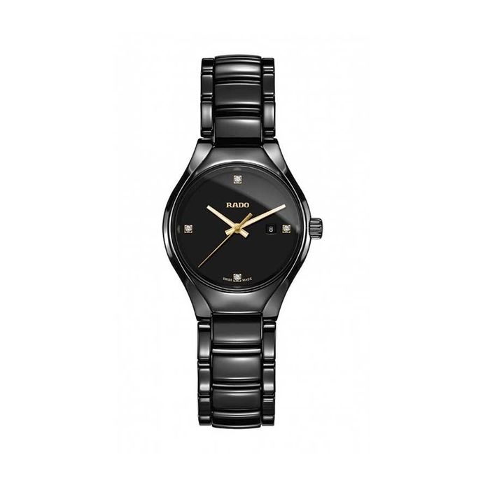 Дамски часовник RADO True Black Dial Quartz