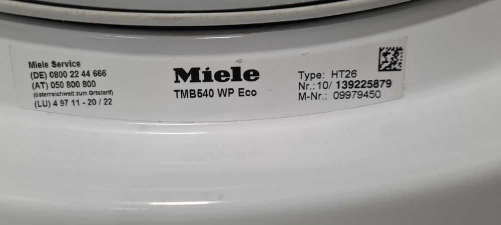 Сушилня с термопомпа Miele TMB540 WP Eco T1 8кг/А++