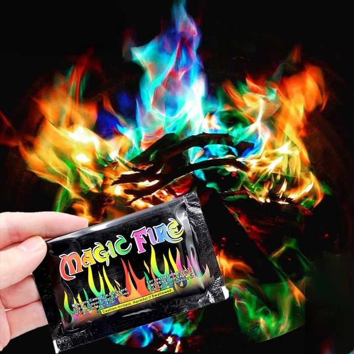 Магический огонь цветной огонь Magic Fire подарок детям подарок ребенк