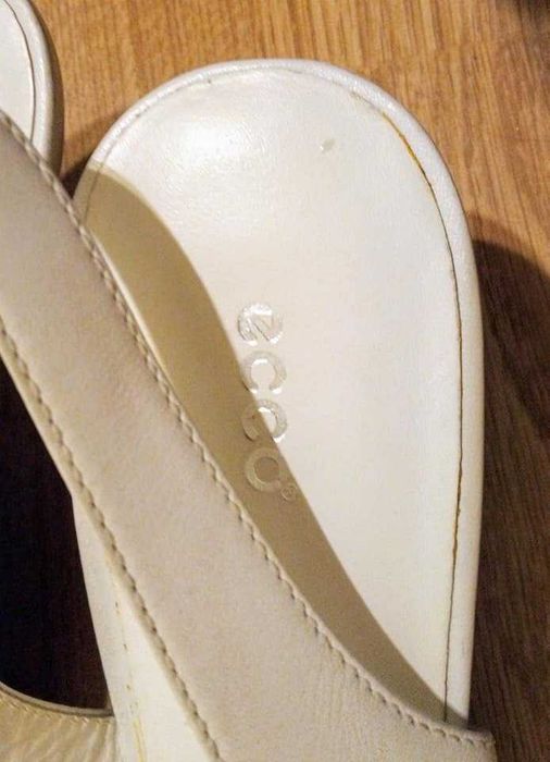 Pantofi Ecco noi, din piele