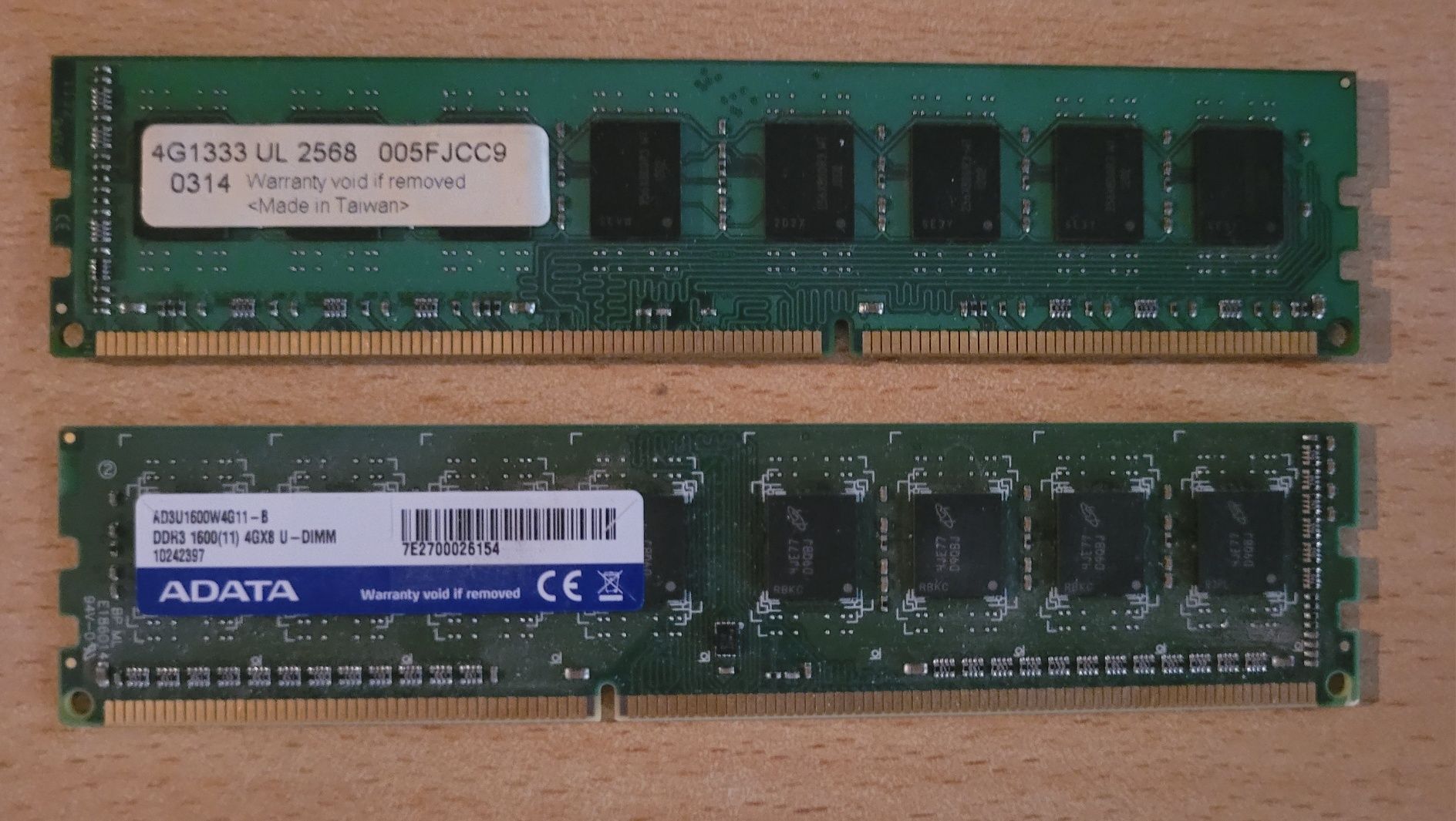 Продам оперативную память DDR3 2х4Gb