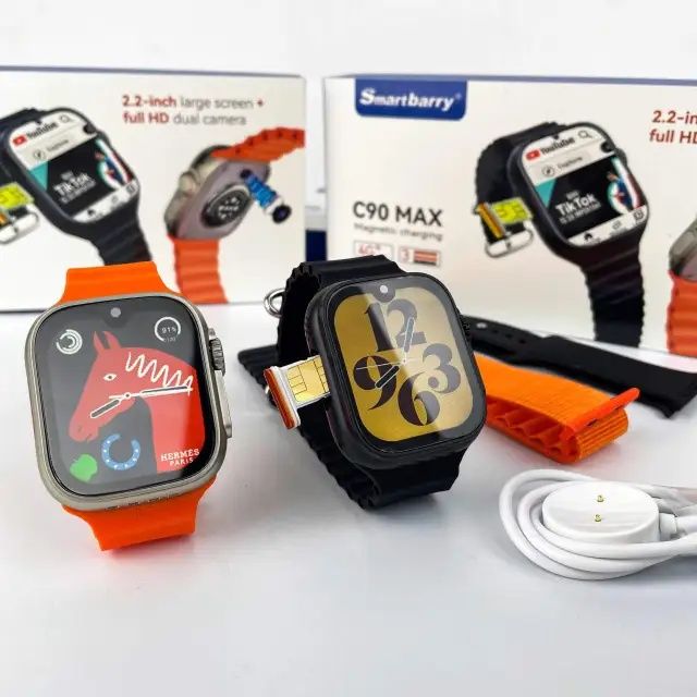 Smartbarry C90 Max, C92 Max, Sim kartali Smart watch,Часы с сим картой