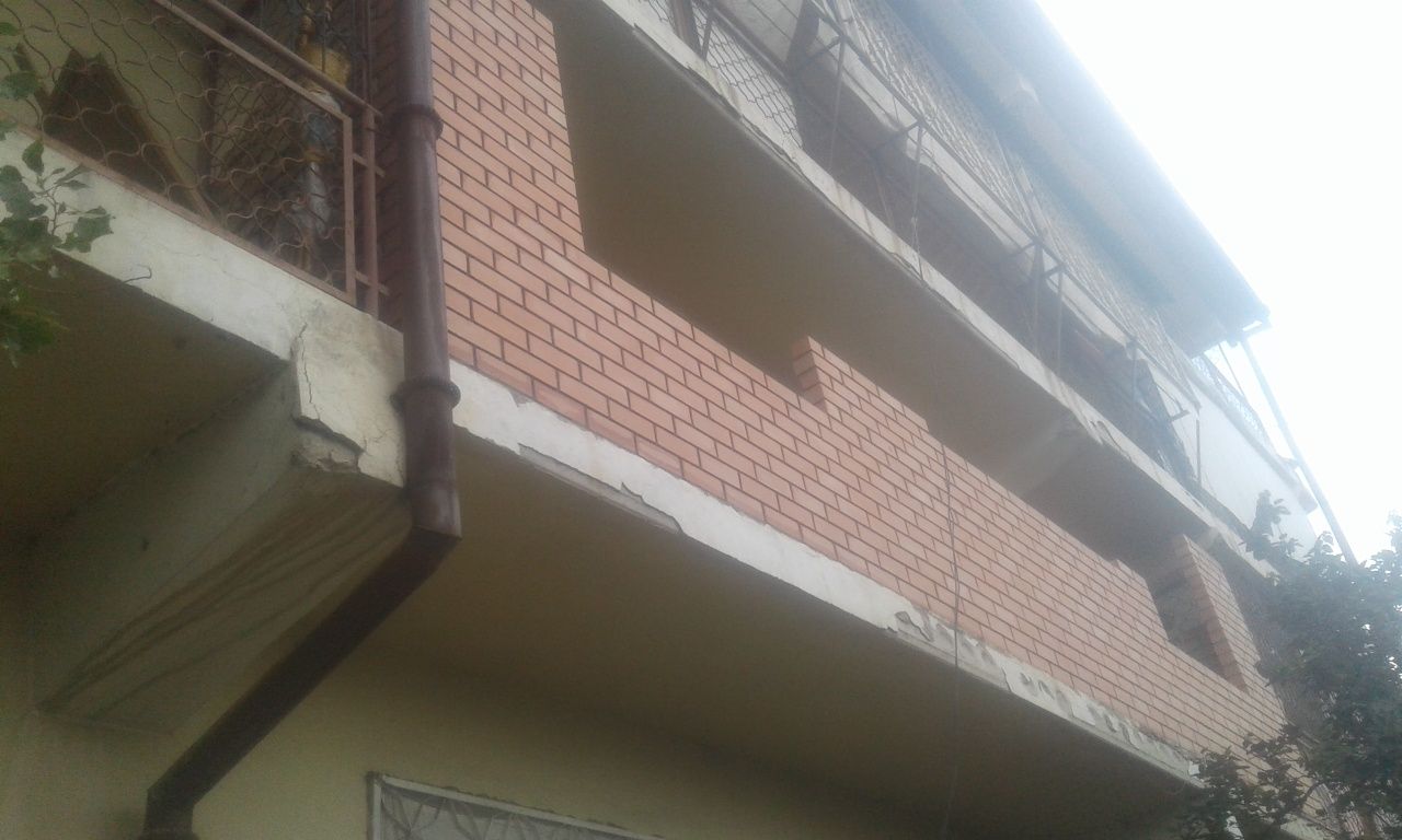 Кладка балкон аблисовни