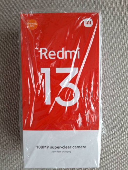 Смартфон Xiaomi Redmi 13, 6GB RAM, 128GB, Black