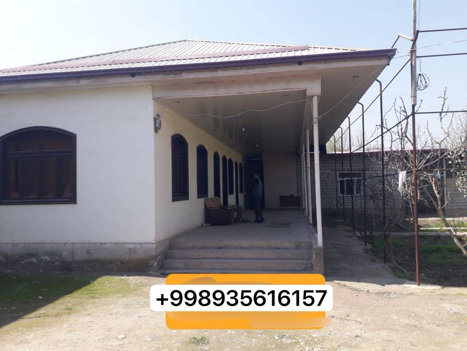 Xovli 6 sotix, yashashga 100% tayyor, issiq-sovuq suv, konalzatya bor