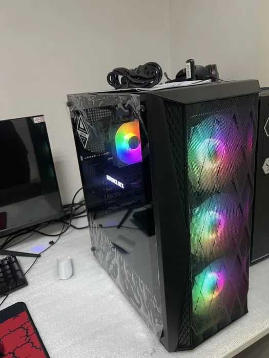 Игровой компьютер фулл комплект с монитором