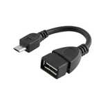 Шнур usb переходник USB мама - micro USB папа (OTG)