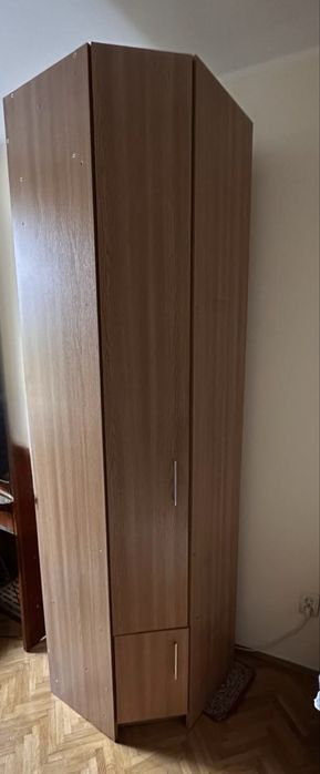 dulap de colț din PAL laminat – stare foarte bună