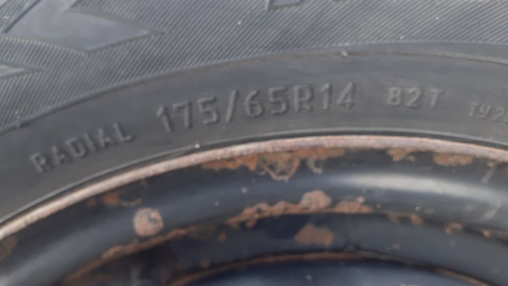Jante cu anvelope iarna Opel Agila 175/65 R14