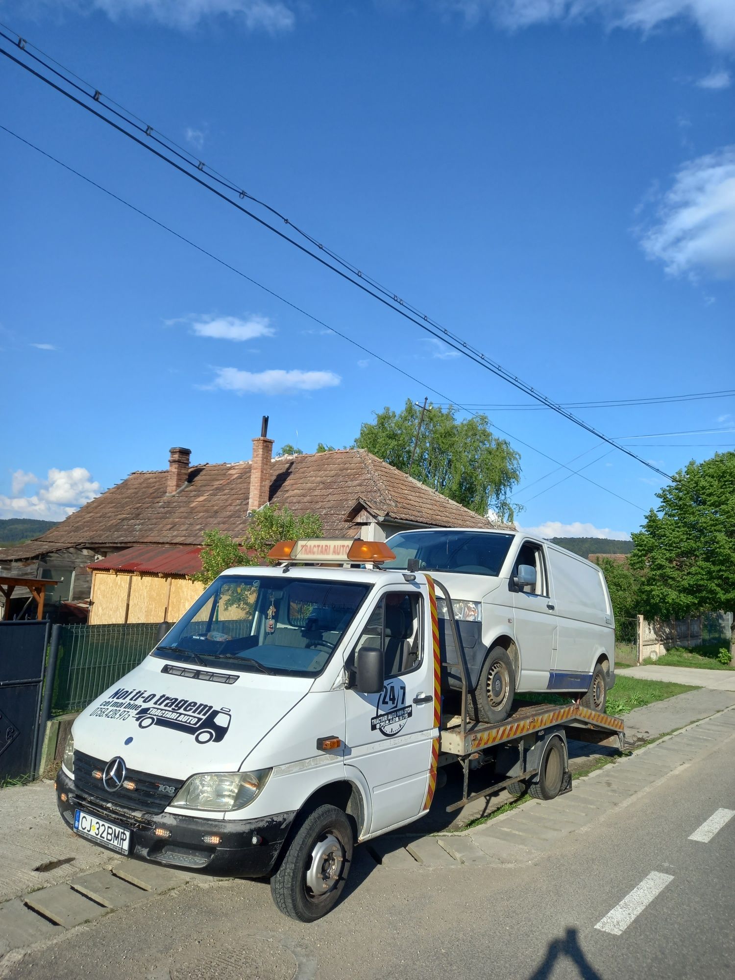 Tractări Auto Bonțida  Non-stop/24/7