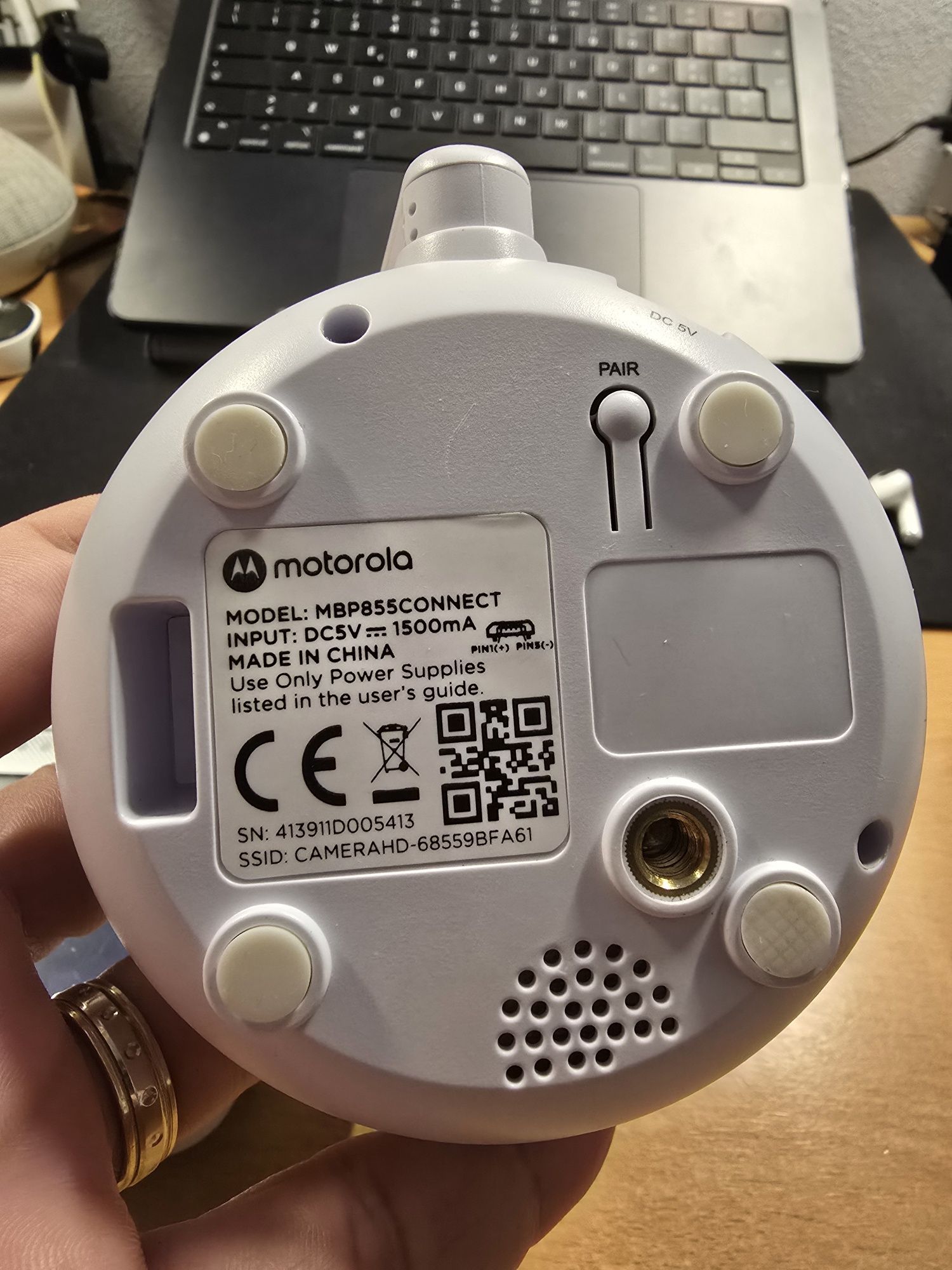Motorola MBP855 Connect Baby Monitor