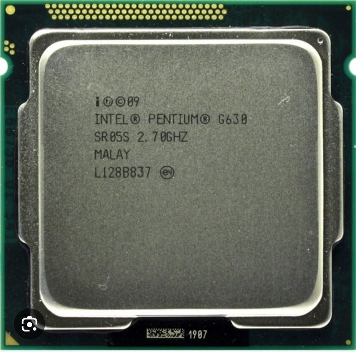 Процессор Intel G630 2.70 GHz/3 MB кеш/HD Graphics 3Gen/s1155 б.у