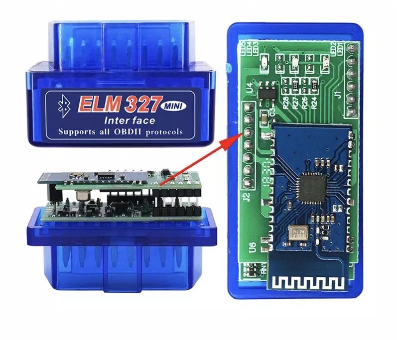 Автомобильный сканер ELM327 OBD2 V1.5