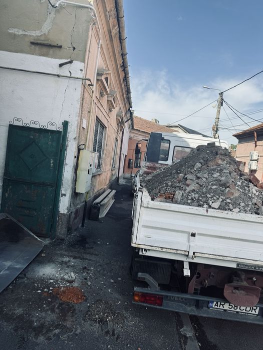 Ridic moloz,demolari,sapaturi,amenajari cu piatra concasata,