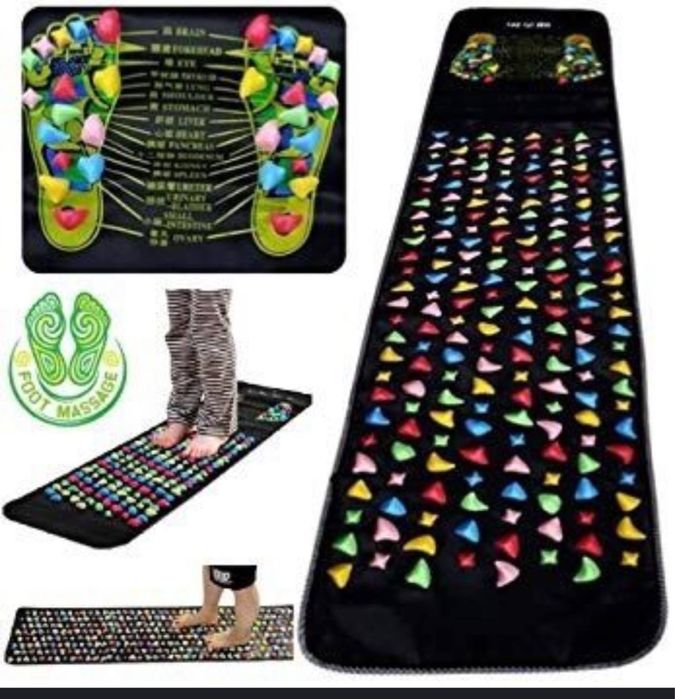 Ортопедический массажный коврик для ног Массажная дорожка
