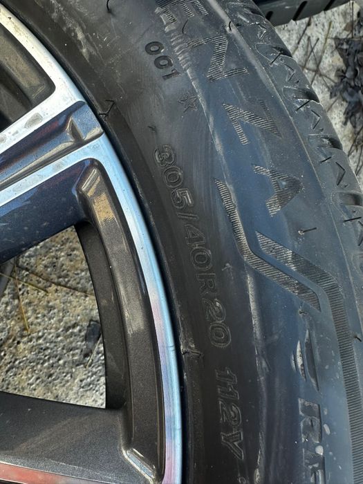 Jante + Anvelope BMW X5/X6 20” – Stare foarte bună – Set complet