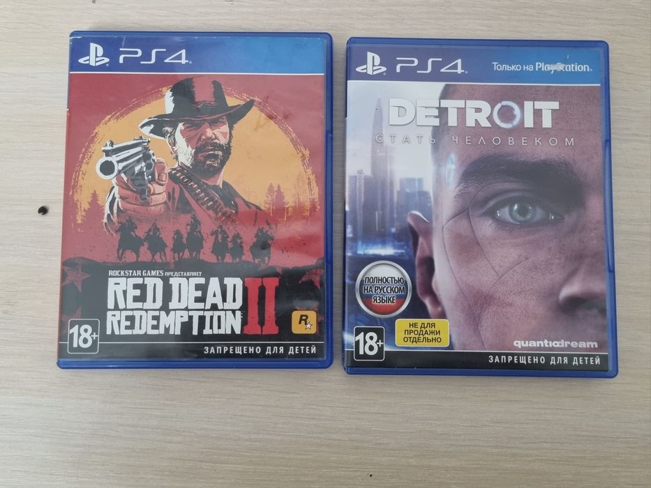Диски на пс Rdr2 Detroit