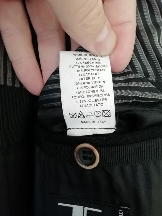 Зимнен Официален мъжки Балтон  Tagliente  Кашмир. Made in Italy.