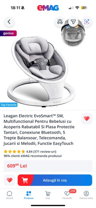 Balansoar leagan bebelusi