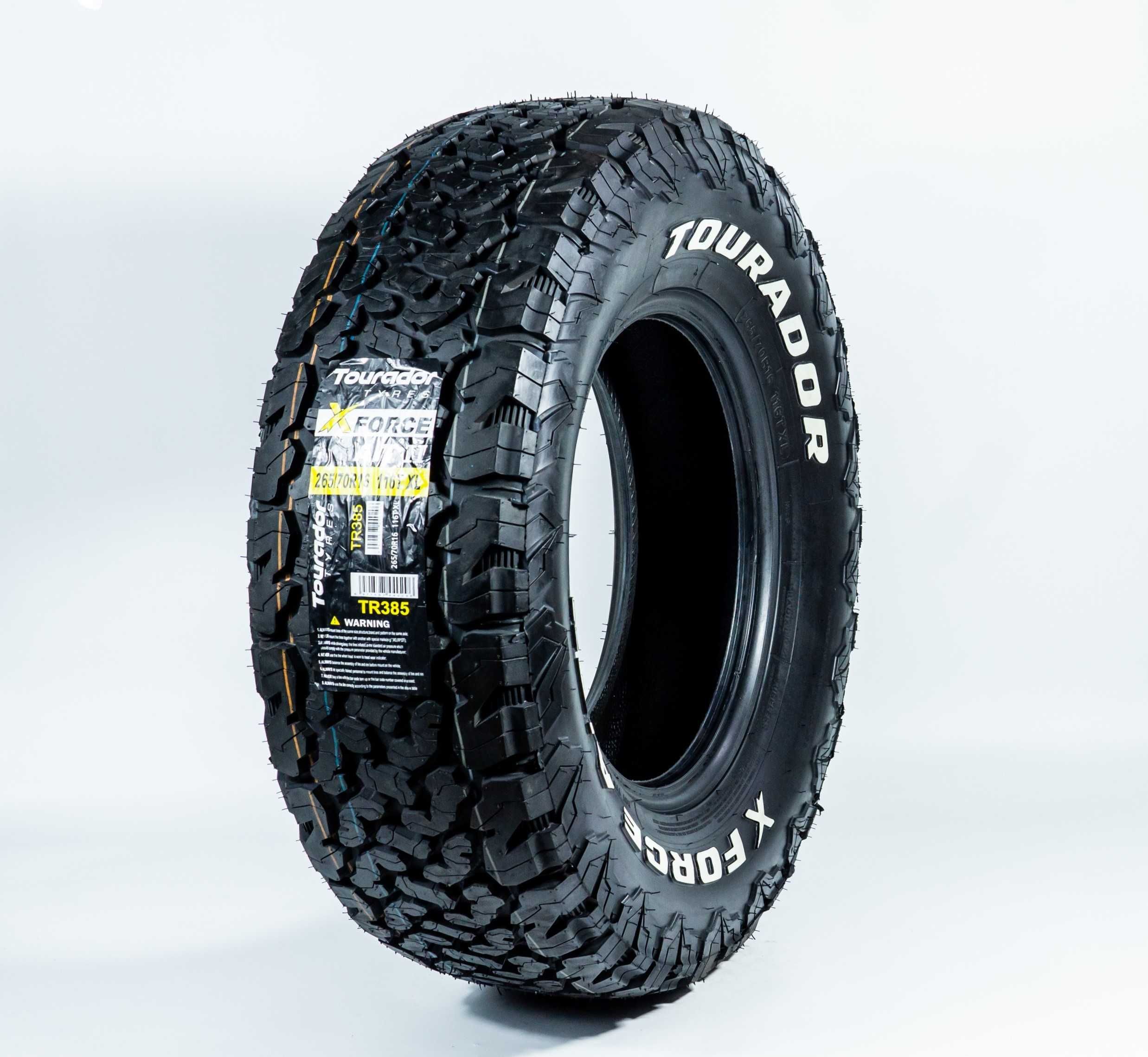 265/70R16   116T  — Tourador X FORCE A/T-II