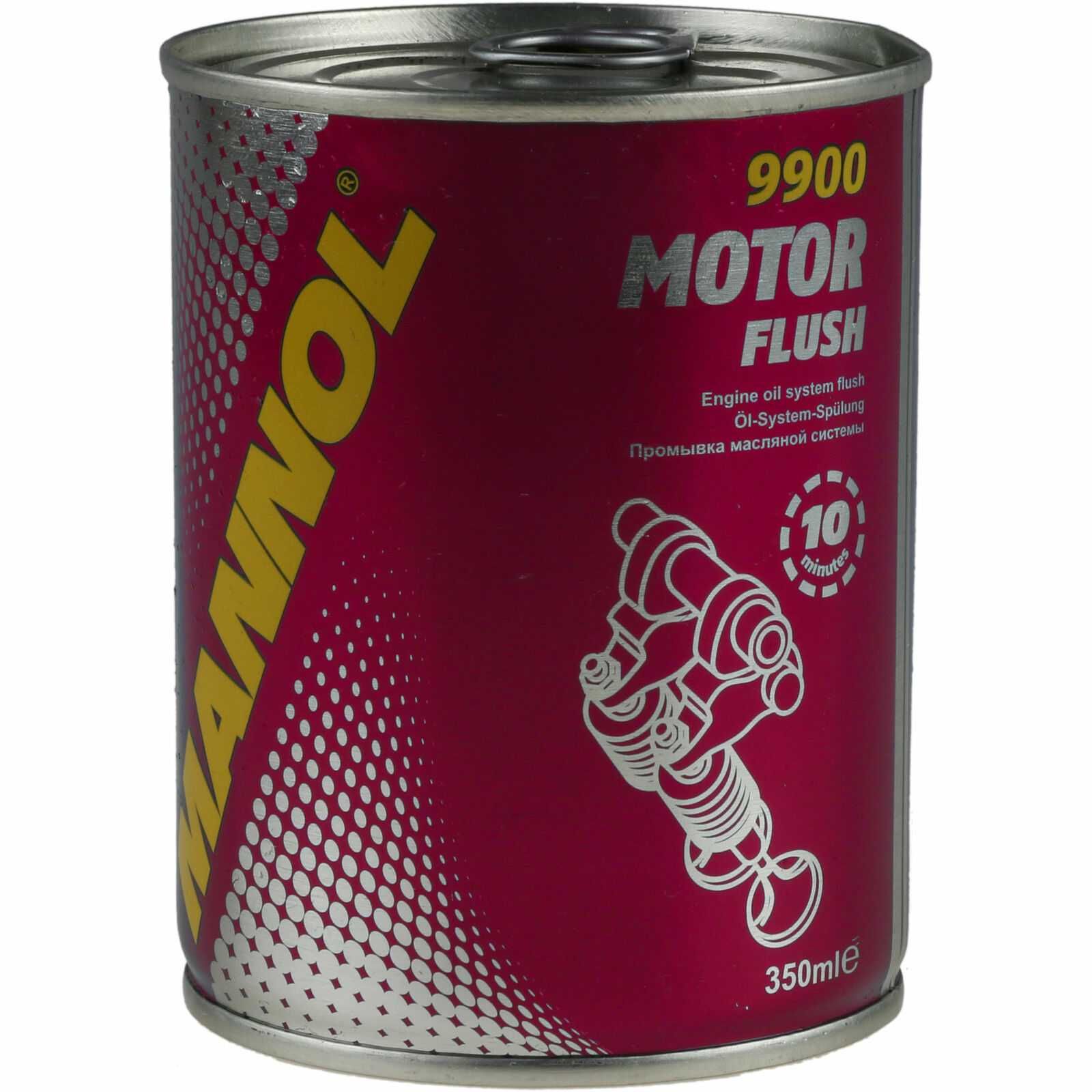 Добавка за промиване на двигателя MANNOL MOTOR FLUSH 5 X 350 МЛ.