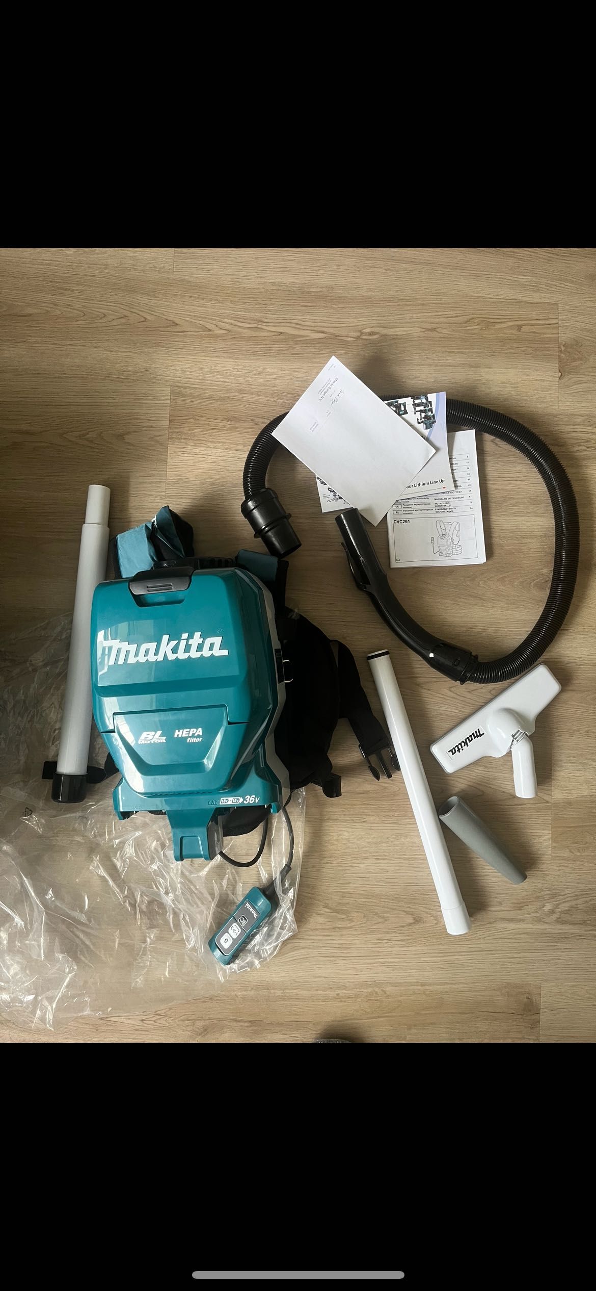 Прахосмукачка Makita 36V DVC261