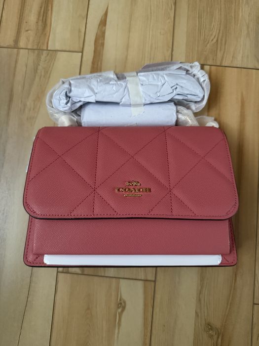 Geantă Coach Mini Klare Crossbody Roz