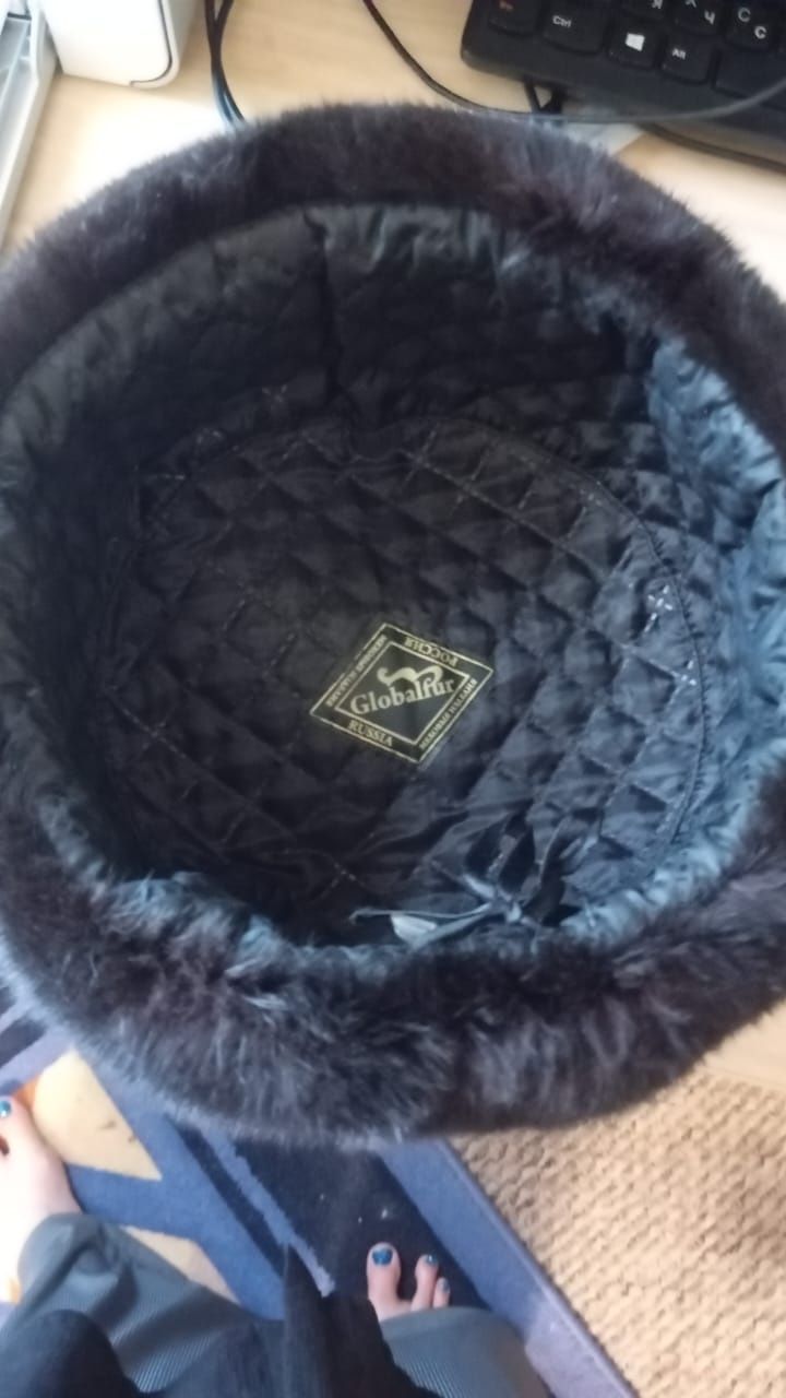 Продам норковую шапку