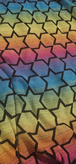 Marsupiu Lenny Lamb RAINBOW STARS DARK