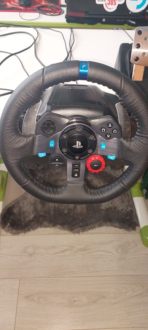 Volan gaming LOGITECH Driving Force G29 (PC/PS3/PS4/PS5) + Schimbator